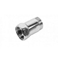 Соединение прямое 1"х1/2" г/ш хром СТМ (1шт.) CPCM0112/K6-SFM042  (НМ2) РАСПРОДАЖА!