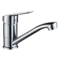 Смеситель GOTA ROCIO "Leone" д/кухни шар. с коротким изливом, креп. гайка d35 G052210