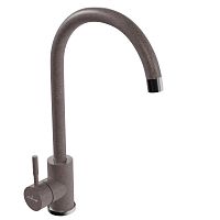 Смеситель для кухни MIXLINE ML-GS15 (302), ПЕСОЧНЫЙ, 35к  высок. излив АКЦИЯ												