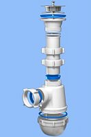 A0100 Сифон 1-1/2"х40 с гофрой АНИ