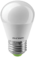 Лампа светодиодная 71 626 OLL-G45-8-230-2.7К-Е27 ОНЛАЙТ 4670004716267 (НМ1)