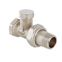 VV Клапан настроечн. прямой  1/2"  (запорн.) (НМ1,НМ3)