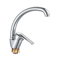 Смеситель для кухни G-LAUF 8G4-A182, бок ручка, хром, (Китай) 