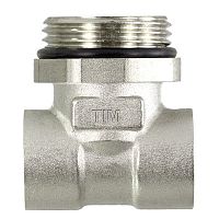 Тройник д/колл.1"х1/2х1/2 с контрагайкой НВВ