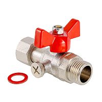 Кран д/маном 1/2"нар-1/4"вн. VV (НМ1, НМ3)