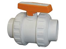 Кран шар. PP-R для кислот и хол. воды DN 20 SPK (НМ3, НМ1)