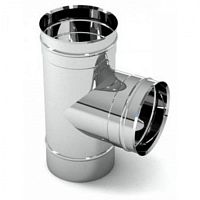 Тройник  87* D115 НЕРЖ. (НМ1)