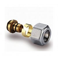 Концовка FAR для металлопластиковых труб 16х2 евроконус 1/2"