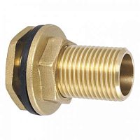 Врезка для бочки с к-гайкой 1-1/4" (Латунь) МФ 