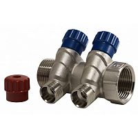 Коллектор регул.VV 1"х 2 вых. 1/2" нар. (HM1)