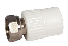 Муфта ПП с накидной гайкой D20х3/4" TIM