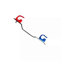 Кронштейн для коллектора 3/4" красный+синий шт ТИМ FZ036M-3 (ПАРА) 