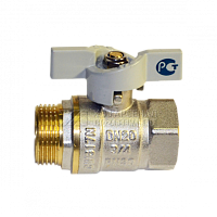 Кран шар. для воды STM СТАНДАРТ 1/2" г/ш бабочка