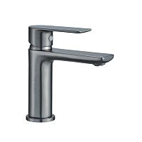 Смеситель для раковины HAIBA HB10505-3 ОРУЖЕЙНАЯ СТАЛЬ, 35к   